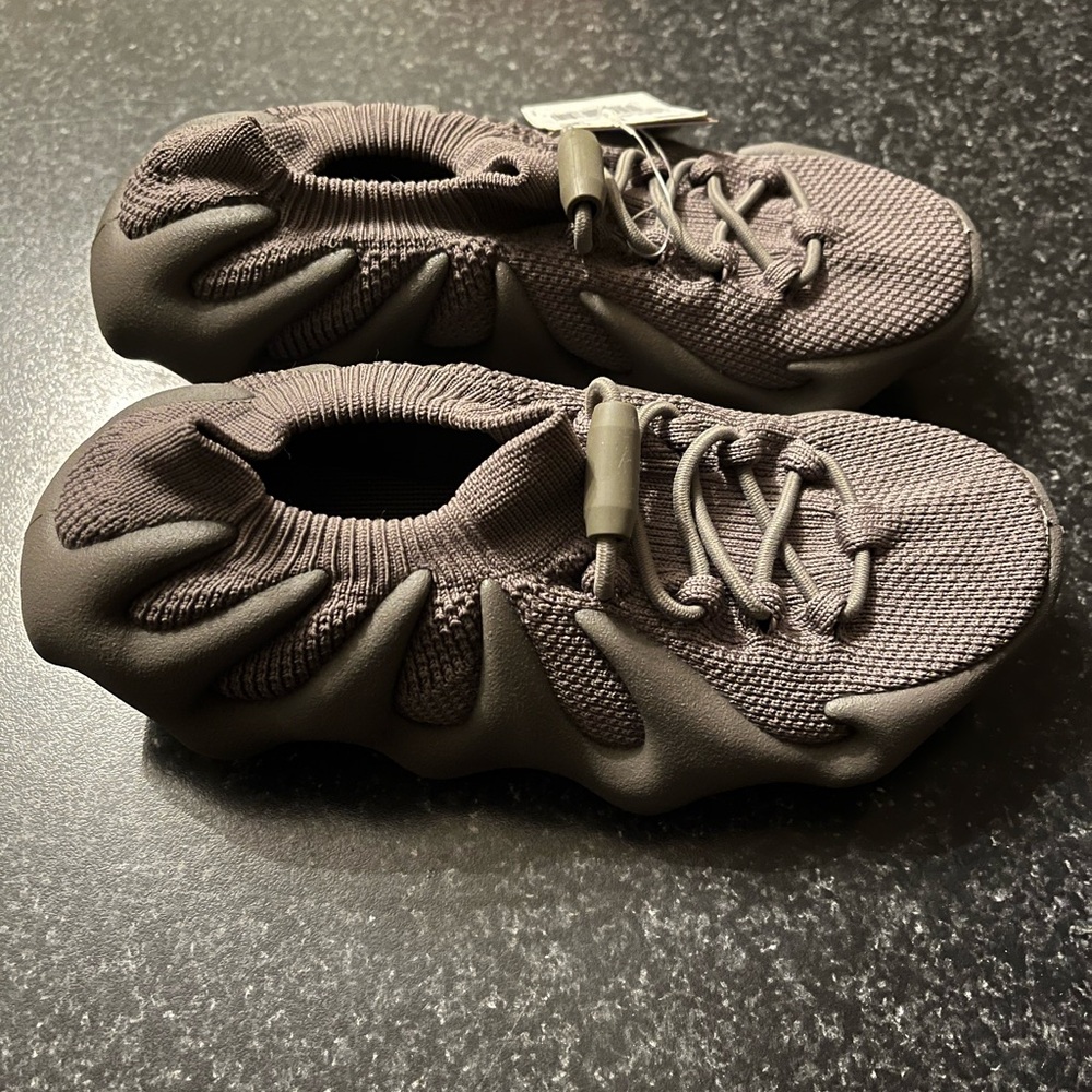 Yeezy 450 Kids Sneakers in Dark Gray